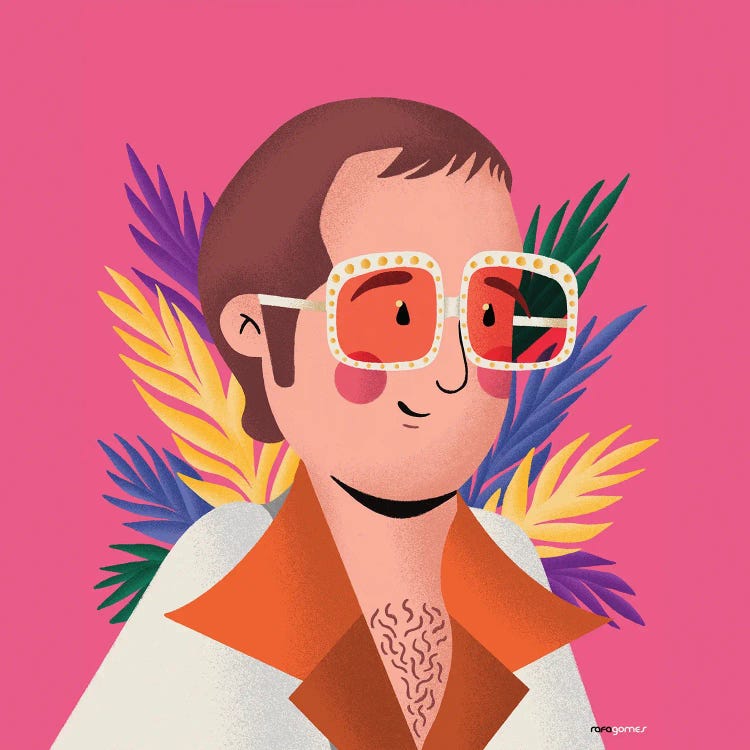 Elton John Portrait