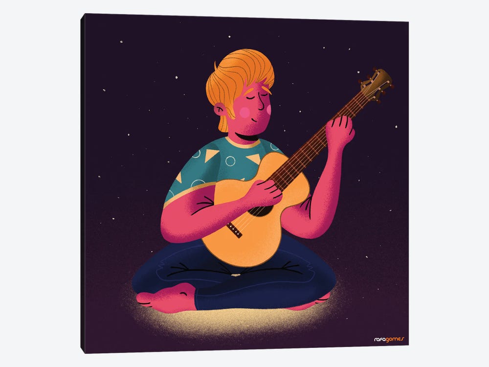 Song In Space by Rafael Gomes 1-piece Canvas Print
