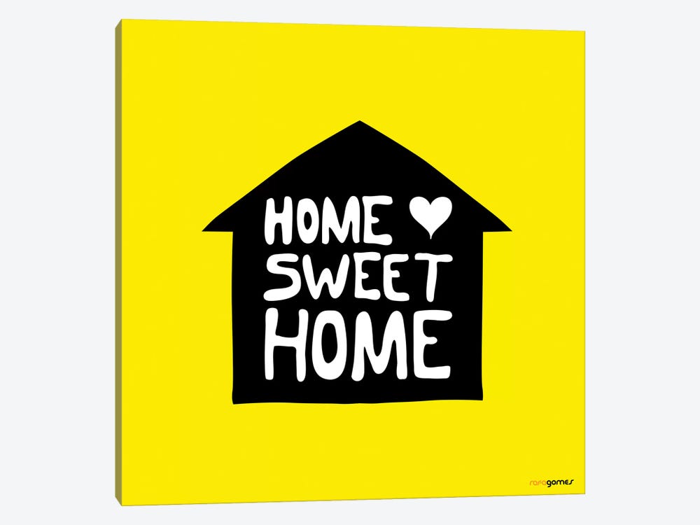 Home Sweet Home by Rafael Gomes 1-piece Art Print