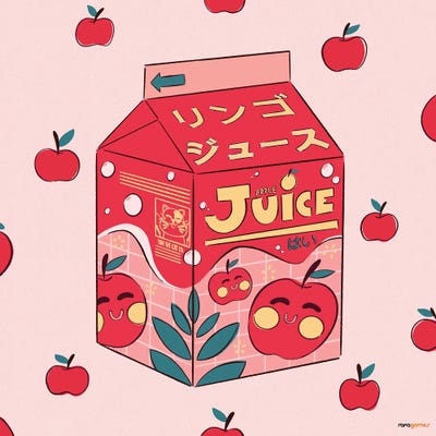 Apple Juice Box by Rafael Gomes canvas print