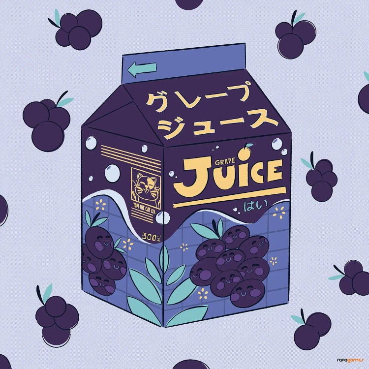 Grape Juice Box