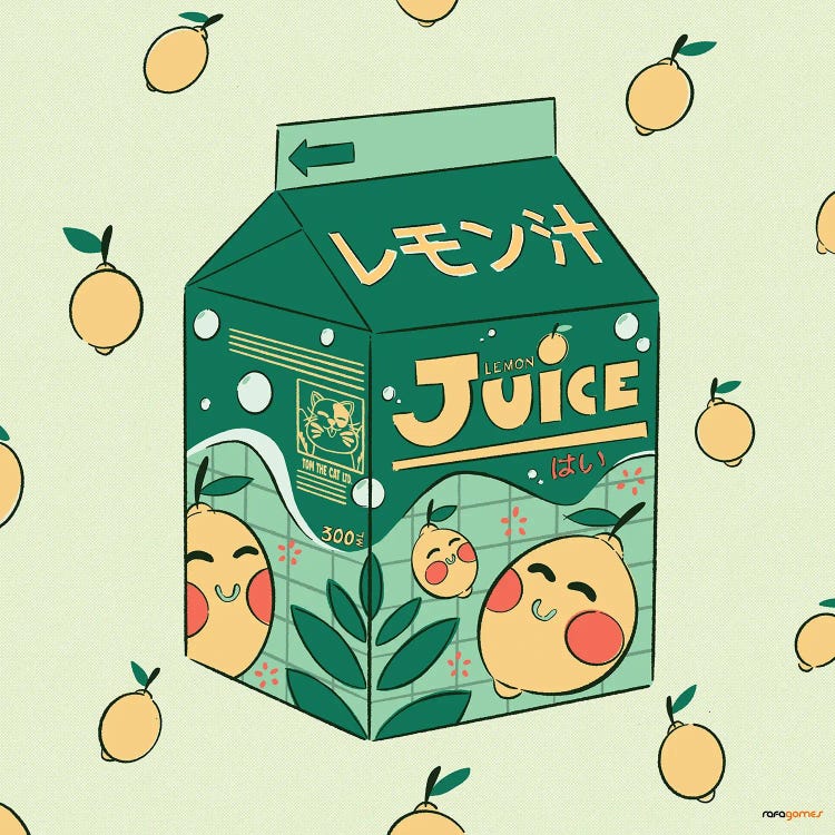 Lemon Juice Box