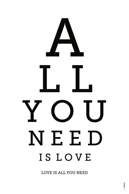 All You Need Is Love