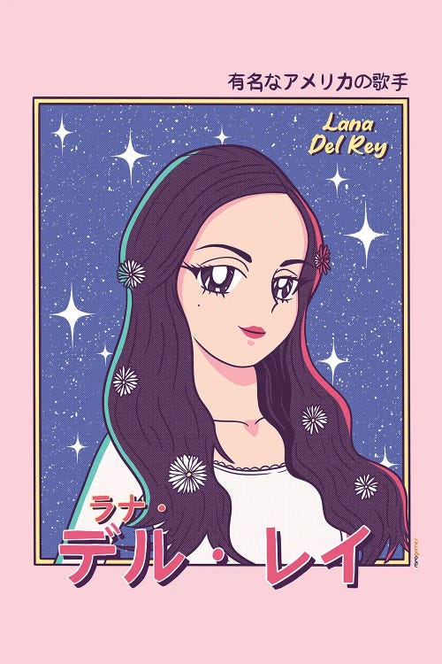 Lana Del Rey Anime