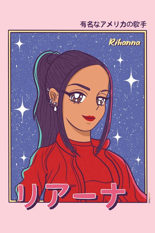 Rihanna Anime