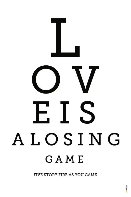 Love Is A Losing Game