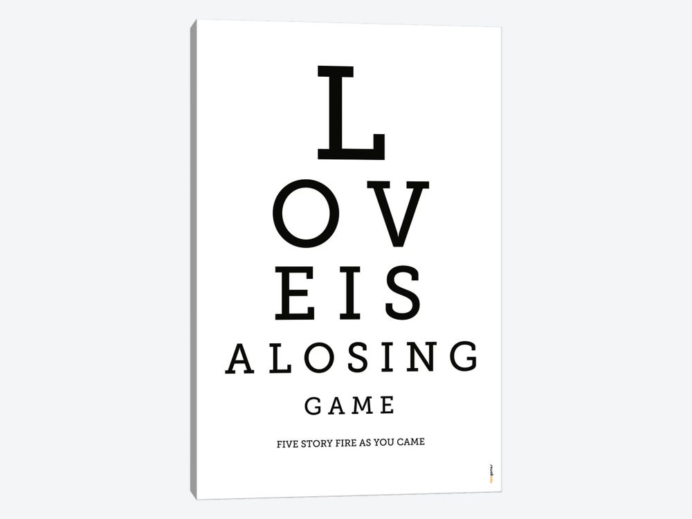 Love Is A Losing Game by Rafael Gomes 1-piece Canvas Art Print