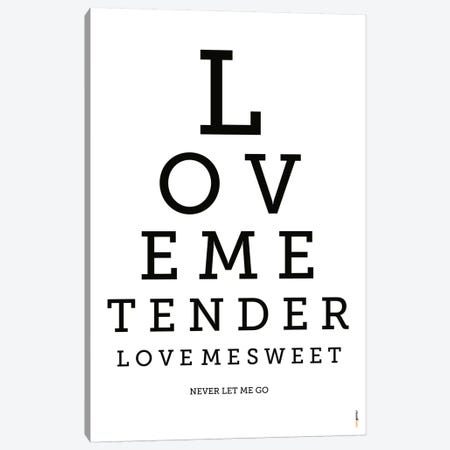 Love Me Tender Canvas Print #RAF27} by Rafael Gomes Canvas Art Print