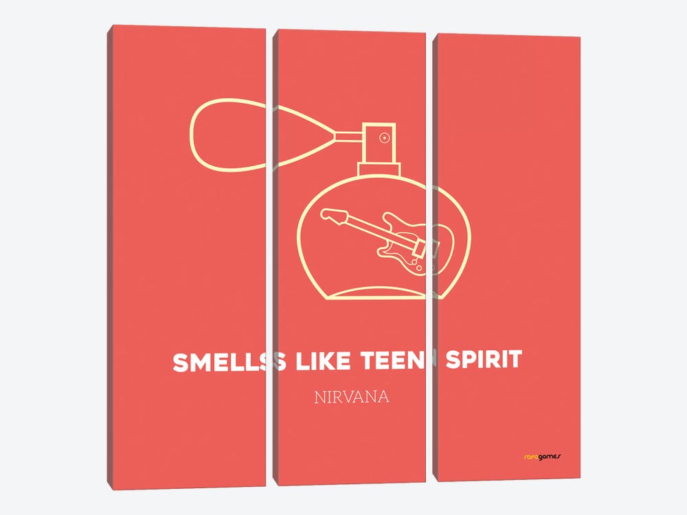 Smells Like Teen Spirit by Rafael Gomes 3-piece Art Print