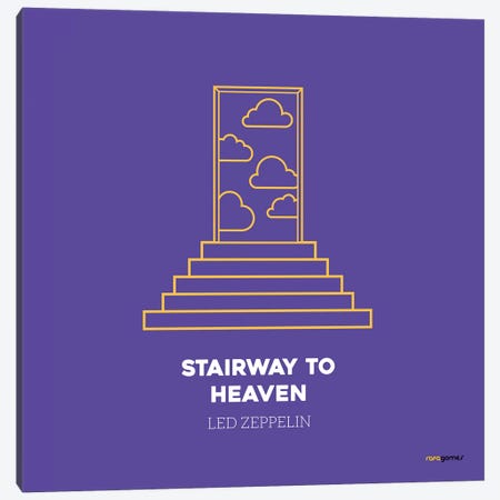 Stairway To Heaven Canvas Print #RAF39} by Rafael Gomes Art Print