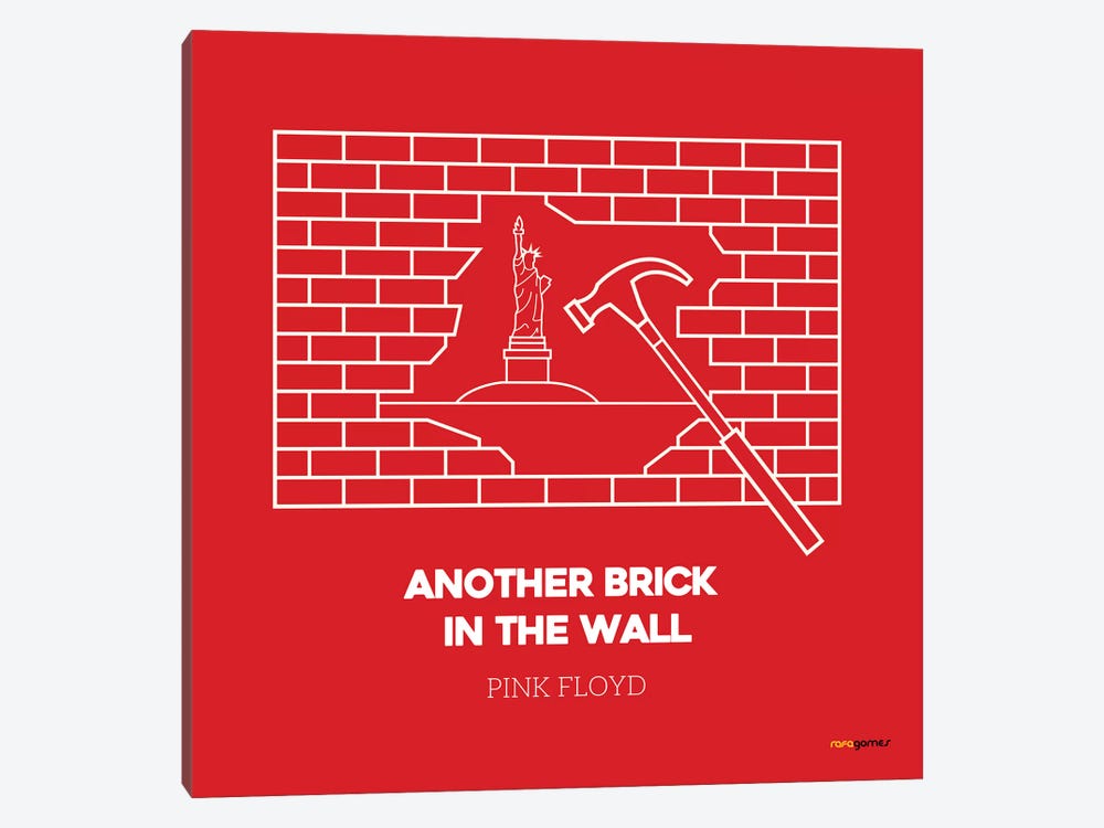 Another Brick In The Wall 1-piece Canvas Print