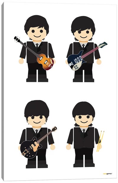 Toy The Beatles I Canvas Art Print - Toys & Collectibles