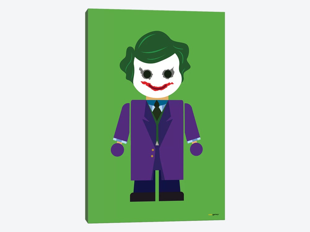 Toy The Joker by Rafael Gomes 1-piece Canvas Print