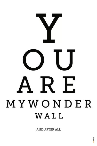 Wonderwall by Rafael Gomes art print