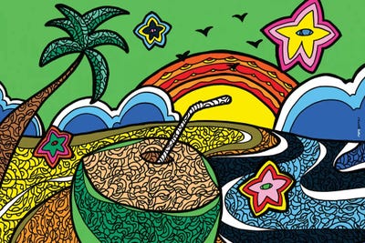 Praia do Iguape by Rafael Gomes canvas print