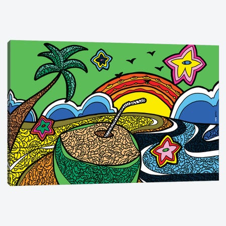 Praia do Iguape Canvas Print #RAF81} by Rafael Gomes Canvas Wall Art