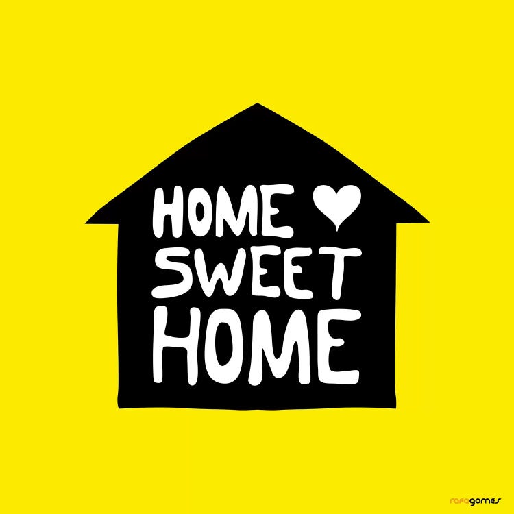 Home Sweet Home by Rafael Gomes wall art