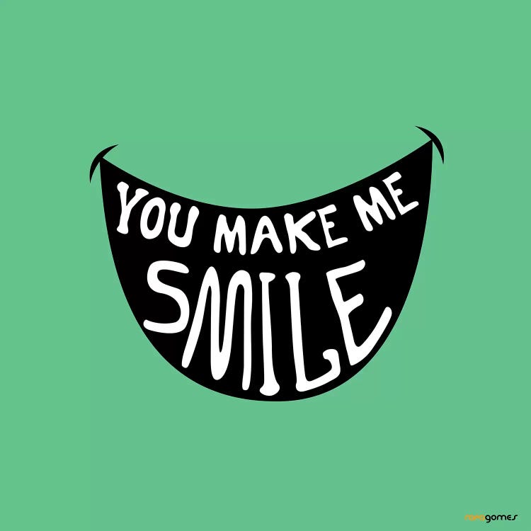 You Make Me Smile by Rafael Gomes wall art