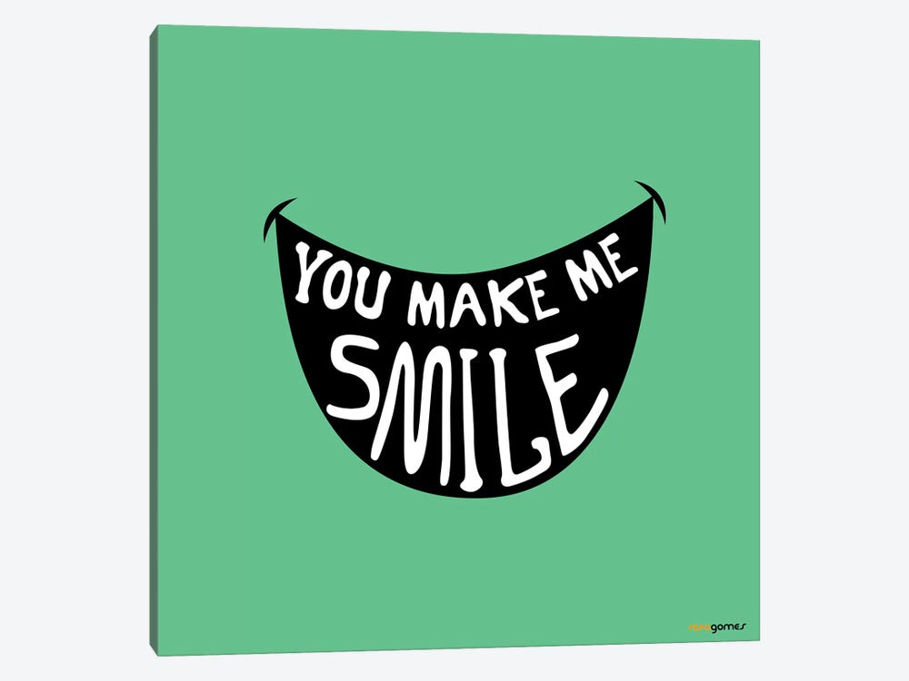 You Make Me Smile by Rafael Gomes 1-piece Art Print