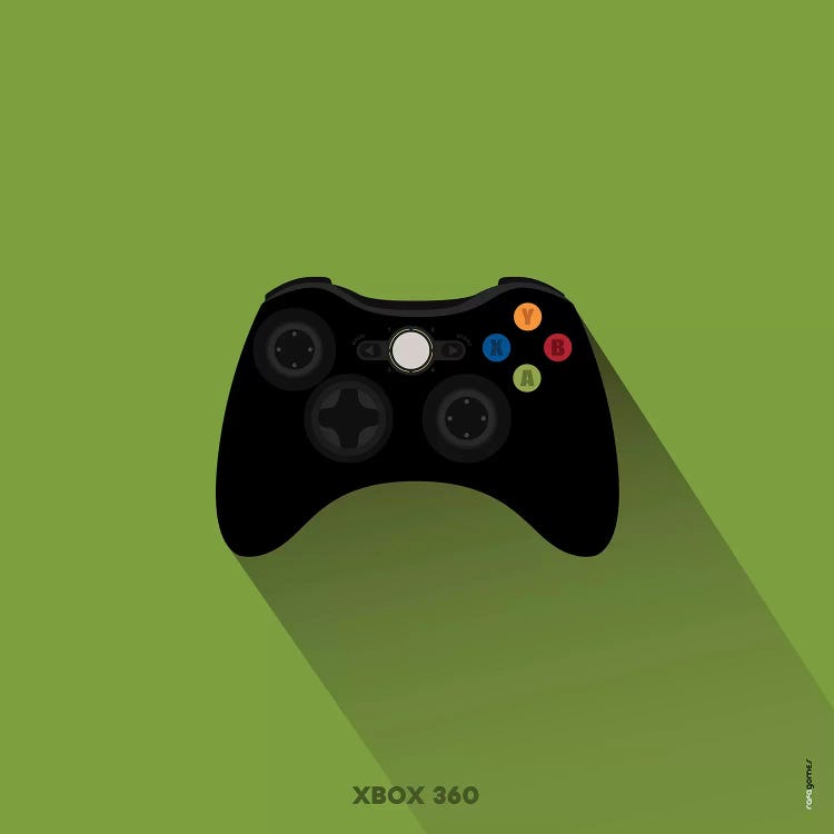 Joystick Xbox 360 by Rafael Gomes wall art