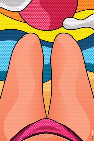 Similar To Roy Lichtenstein: Erotika IV by Rafael Gomes