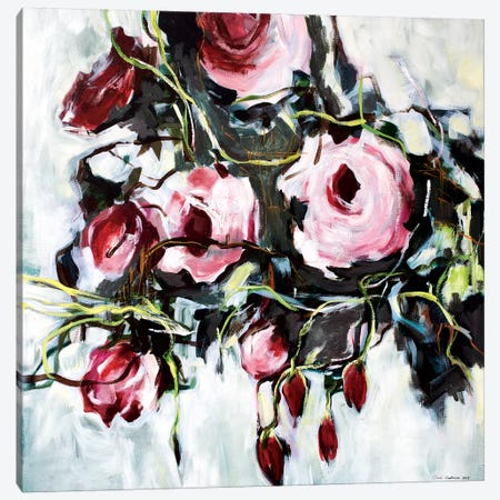 Savage Rose Canvas Print #RAN30} by Randi Antonsen Canvas Art Print