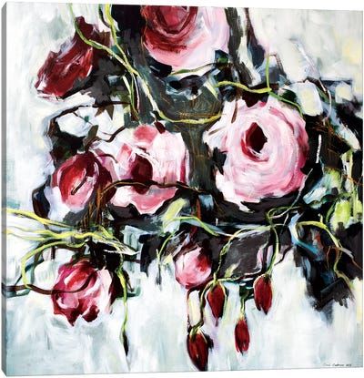 Savage Rose Canvas Art Print - Randi Antonsen