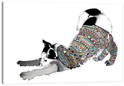 Adore Me Ii Canvas Art Print - Embellished Animals