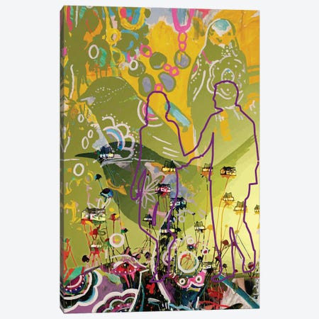 Yellow Canvas Print #RAN64} by Randi Antonsen Canvas Print