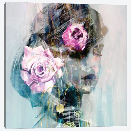 Rose Canvas Print #RAN66} by Randi Antonsen Canvas Print