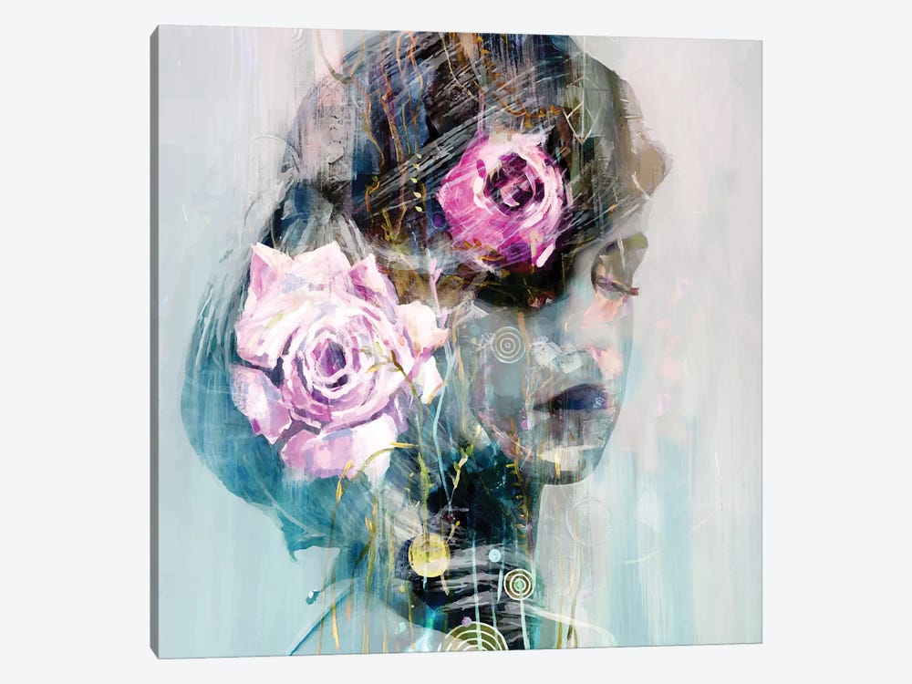 Rose by Randi Antonsen 1-piece Canvas Wall Art
