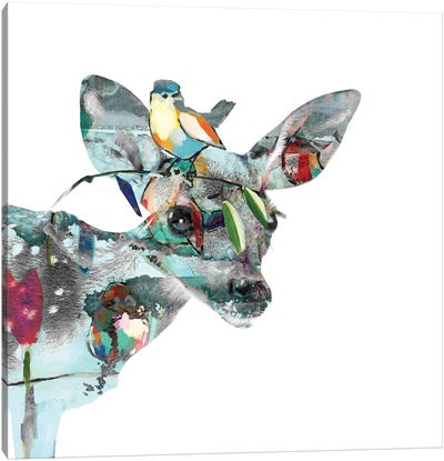 Reminder Canvas Art Print - Embellished Animals