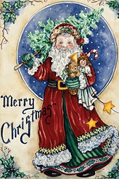 Christmas Signs & Sentiments: Merry Christmas / St. Nick by Shelly Rasche