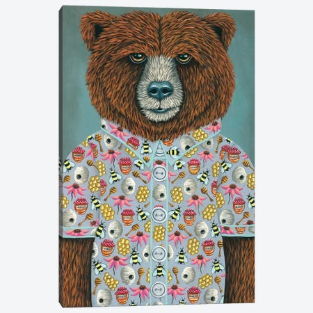 Barry's Honey Shirt Canvas Print #RAY18} by Marisa Ray Canvas Art