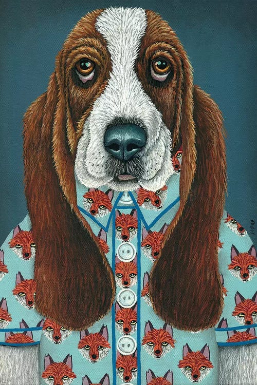 Barney's Fox Shirt by Marisa Ray wall art
