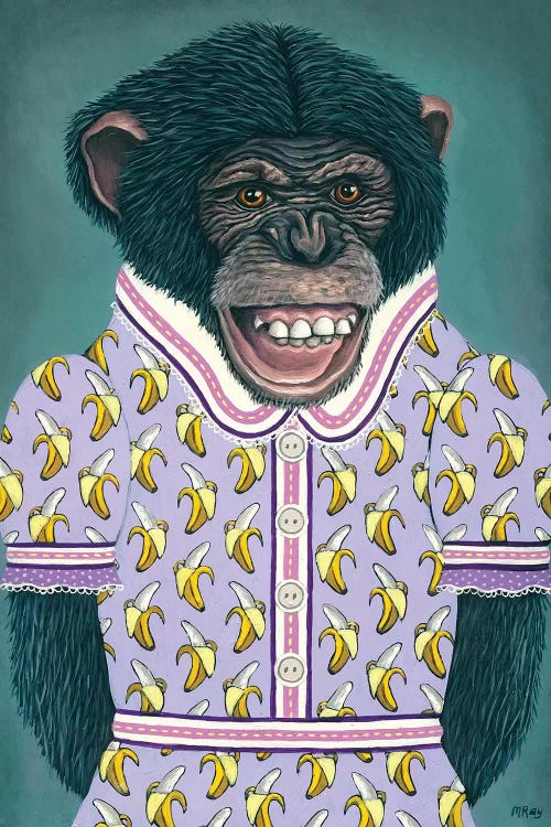 Charity's Banana Dress by Marisa Ray wall art