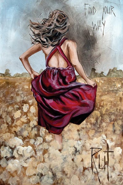 Wide Open Spaces: Find Your Way by Rut Art Creations