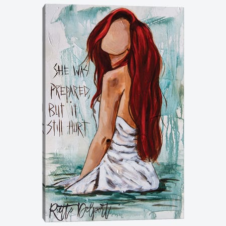 She Was Prepared Canvas Print #RAZ111} by Rut Art Creations Canvas Wall Art