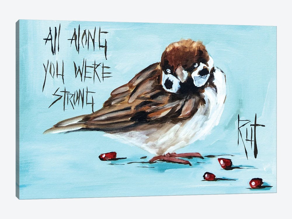 All Along You Were by Rut Art Creations 1-piece Canvas Artwork