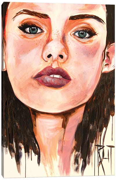Freckles Canvas Art Print - Rut Art Creations