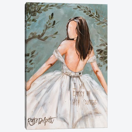 I Will Carry Canvas Print #RAZ118} by Rut Art Creations Canvas Wall Art