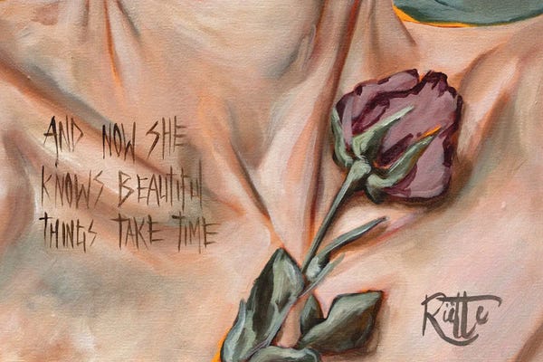 Fine Art Print: And Now She Knows by Rut Art Creations