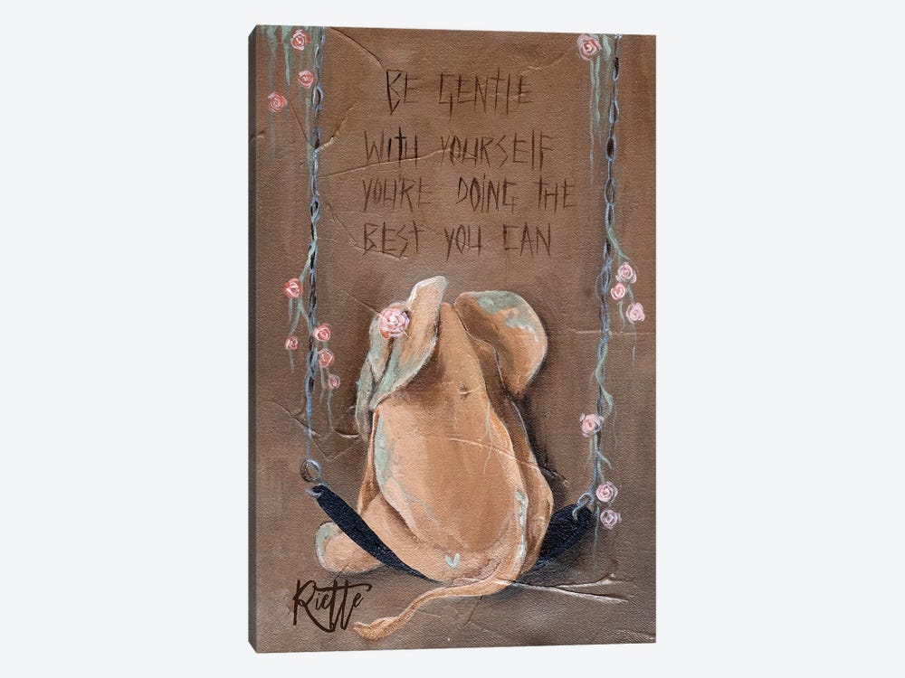 Be Gentle by Rut Art Creations 1-piece Canvas Art
