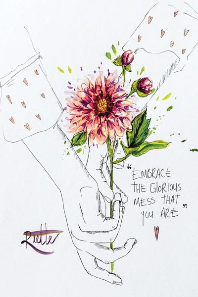 Healing: Embrace The Glorious by Rut Art Creations