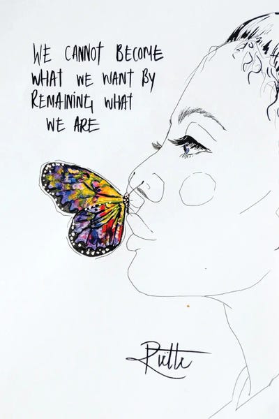 Healing: We Cannot Become by Rut Art Creations