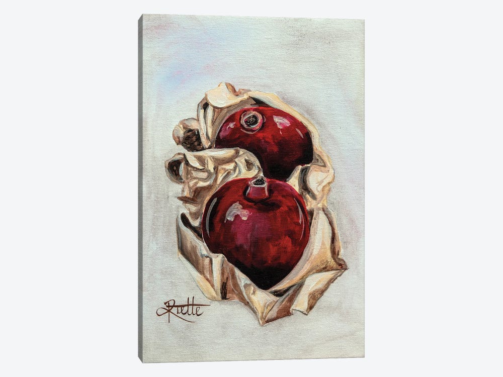 Wrapped Pomegranates by Rut Art Creations 1-piece Canvas Print