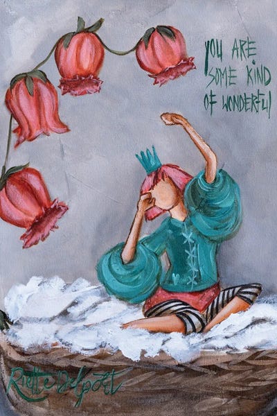 Crowns: You Are Some Kind Of Wonderful by Rut Art Creations