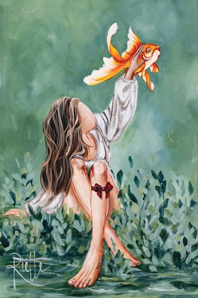 Goldfish: Keep Some Room by Rut Art Creations