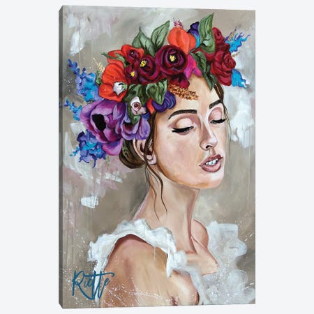 Flourish Canvas Print #RAZ188} by Rut Art Creations Canvas Print