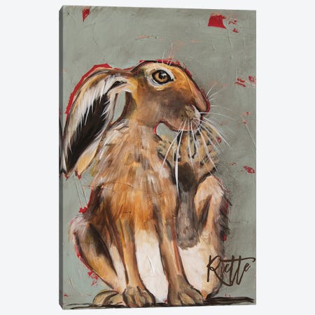 Rabbit I Canvas Print #RAZ200} by Rut Art Creations Canvas Artwork